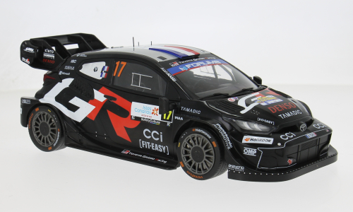 Toyota Yaris GR Rally1 No.17 Rally Islas Canaris 2025 Ogier/Landais - 1:18